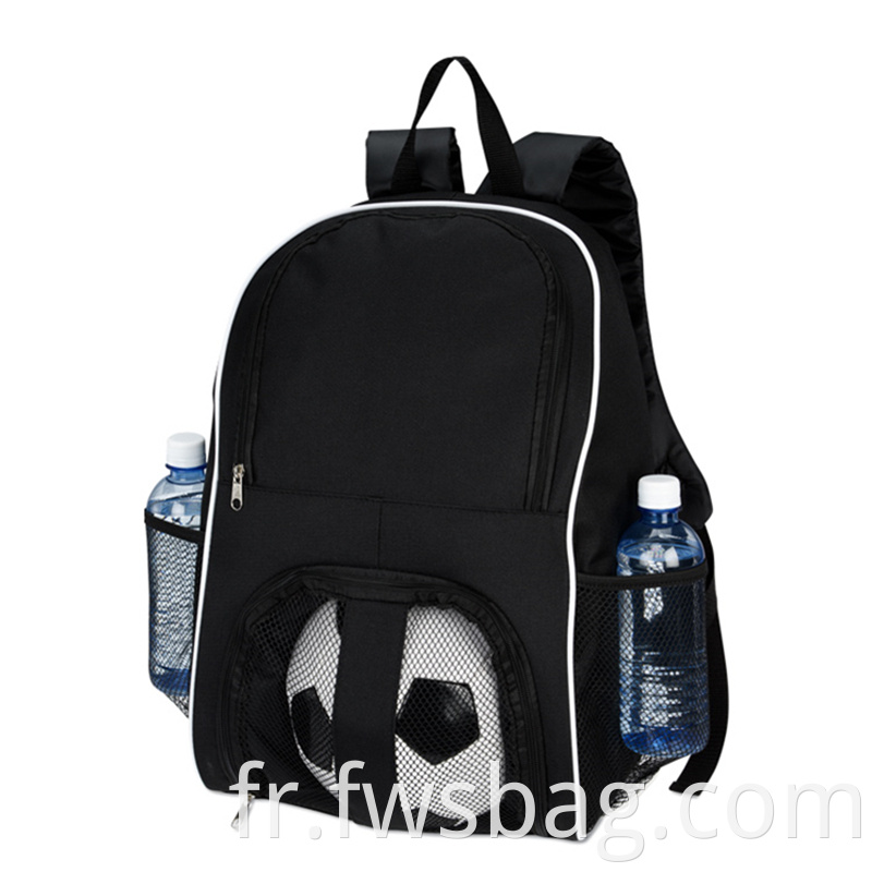 NOUVEAU nouveau logo élégant Sac de sport à école personnalisée Volleyball Basketball Football Football Soccer Backpack avec compartiment à billes